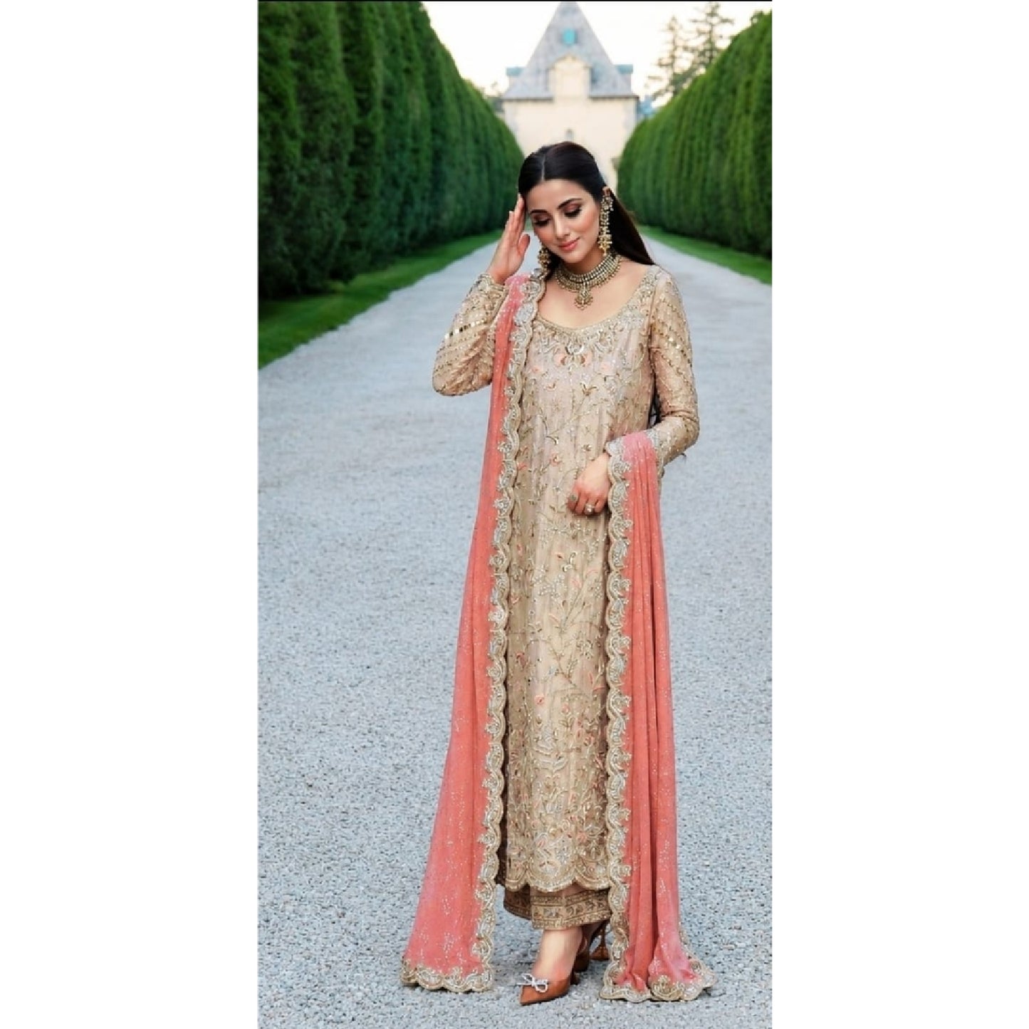 Premium Tassel Silk Suit-01
